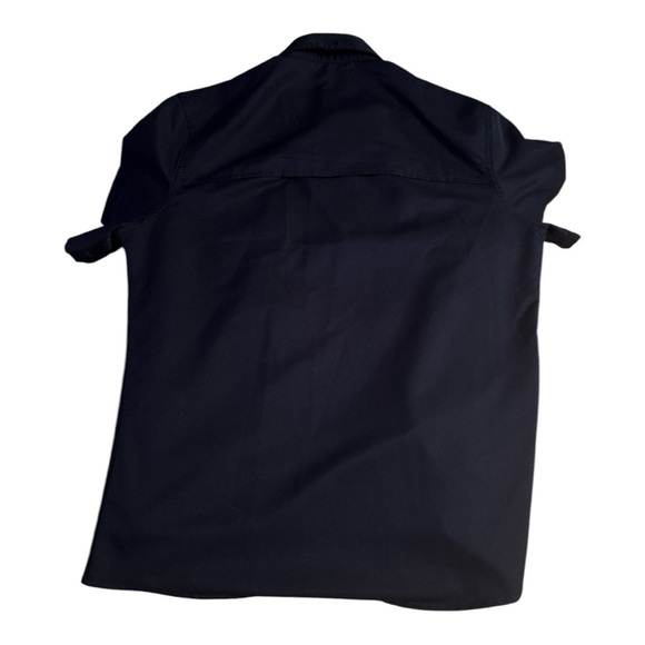 Speedo Navy Blue Casual Button Down Shirt Short Sleeve - Picture 4 of 4